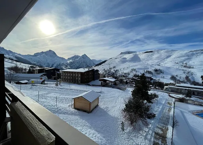 Lourea 4 Pers Retour Skis Au Pieds *